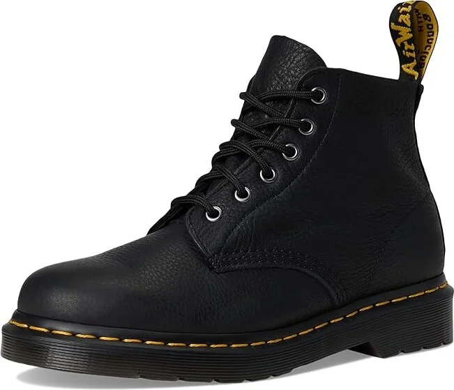Dr. Martens 101 Unbound Leather Ankle Boot Boots Black : UK 6 (US Men's 7 - US Women's 8) Medium - Image 5