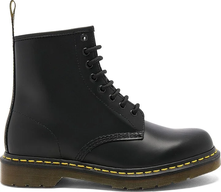 Dr. Martens 1460 8 Eye Leather Boots in Black