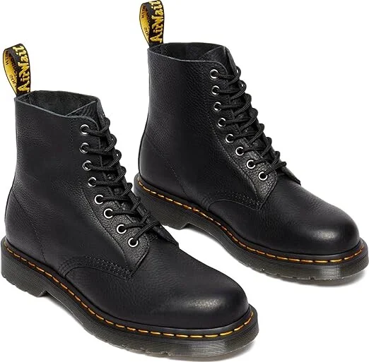 Dr. Martens 1460 Ambassador Leather Lace Up Boots Boots Black : UK 13 (US Men's 14) Medium