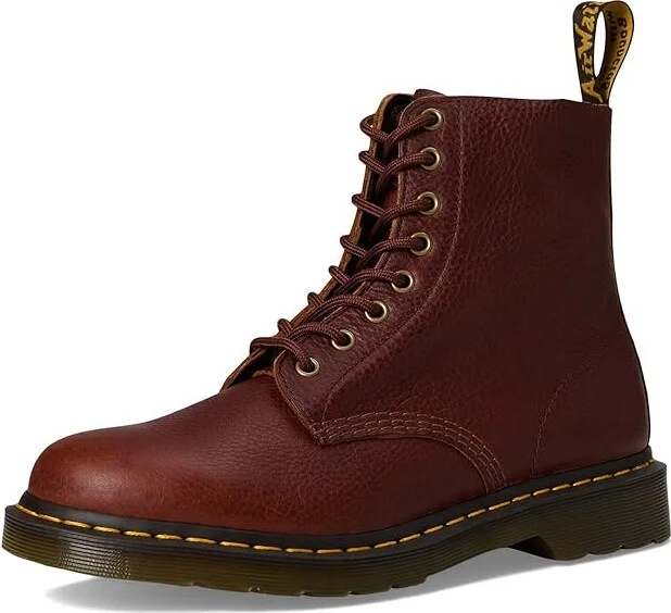 Dr. Martens 1460 Ambassador Leather Lace Up Boots Boots Cashew : UK 9 (US Men's 10 - US Women's 11) Medium - Image 5