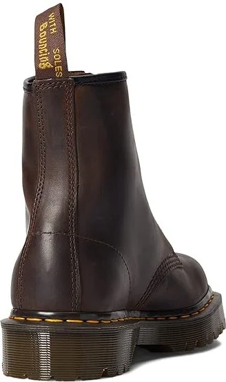 Dr. Martens 1460 Bex Shoes Dark Brown Crazy Horse : UK 3 (US Men's 4 - Women's 5) Medium, Leather - Image 4