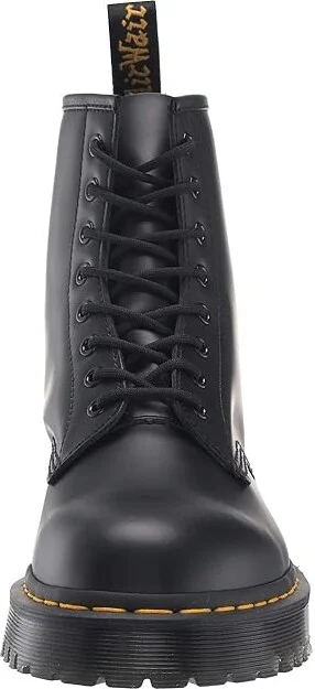 Dr. Martens 1460 Bex Smooth Leather Lace Up Boots Shoes Black Smooth : UK 3 (US Men's 4 - Women's 5) Medium - Image 6