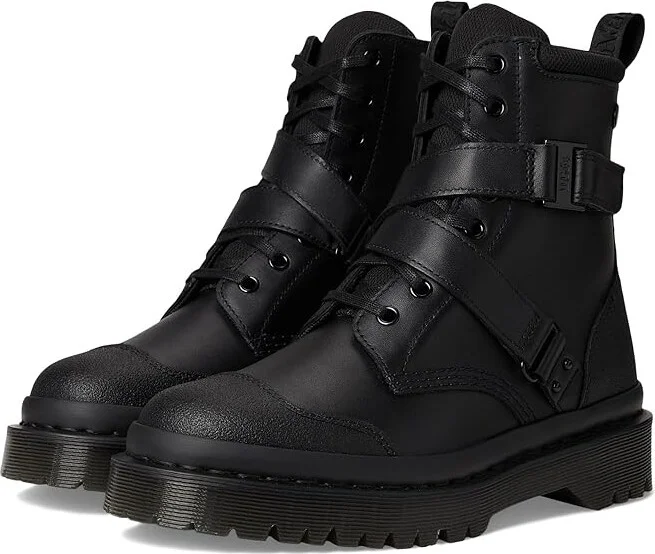 Dr. Martens 1460 Bex Tech Women's Motocross Boots Black : UK 4 (US Women's 6) M, Leather