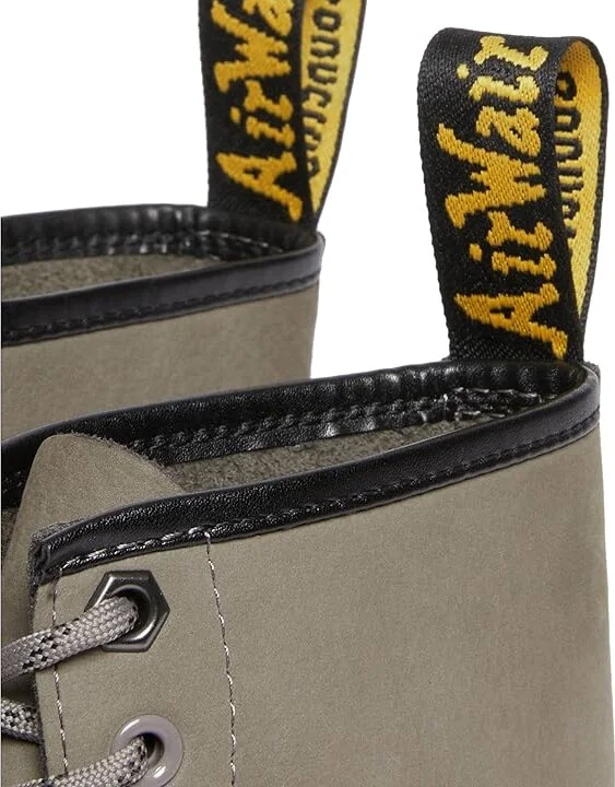 Dr. Martens 1460 Boots Nickel Grey : UK 3 (US Men's 4 - Women's 5) Medium, Leather - Image 5