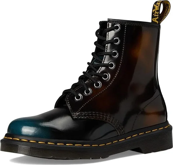 Dr. Martens 1460 Brush Leather Boots Boots Black : UK 3 (US Men's 4 - Women's 5) Medium - Image 5