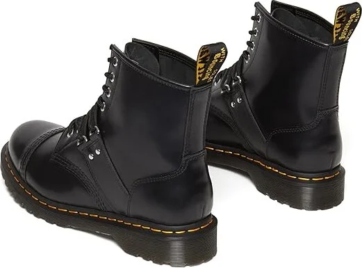 Dr. Martens 1460 Hardware Shoes Black : UK 3 (US Men's 4 - Women's 5) Medium, Leather - Image 4