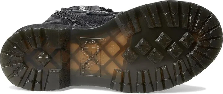 Dr. Martens 1460 Lace To Toe Fur Lined Boots Women's Boots Black : UK 7 (US Women's 9) M, Faux Fur - Image 3