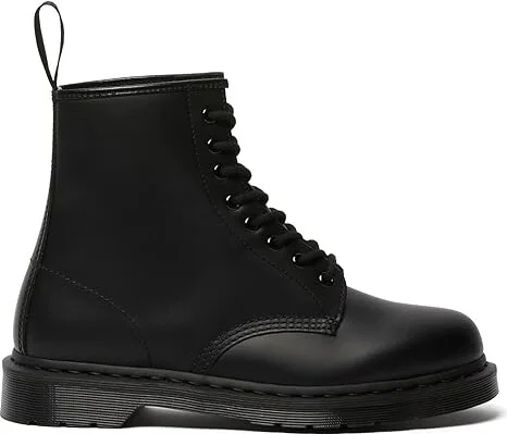 Dr. Martens 1460 Mono Boot Lace-up Boots Black Smooth : UK 3 (US Men's 4 - Women's 5) Medium, Leather - Image 7