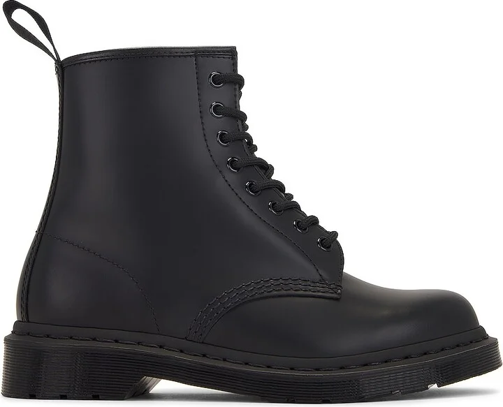 Dr. Martens 1460 Mono Smooth Boot in Black