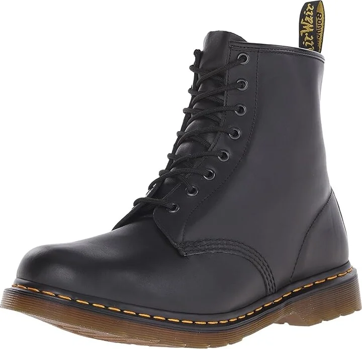 Dr. Martens 1460 Nappa Leather Lace Up Boots Lace-up Boots Black Nappa : UK 4 (US Men's 5 - Women's 6) Medium - Image 2