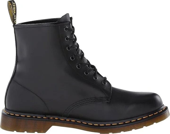 Dr. Martens 1460 Nappa Leather Lace Up Boots Lace-up Boots Black Nappa : UK 4 (US Men's 5 - Women's 6) Medium - Image 8