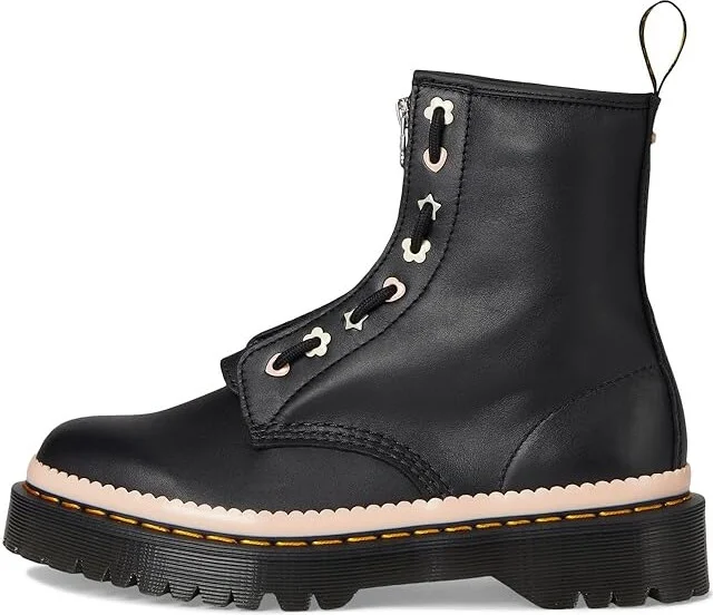 Dr. Martens 1460 Pascal Bex Front Zip Women's Motocross Boots Black : UK 6 (US Women's 8) M, Leather - Image 6