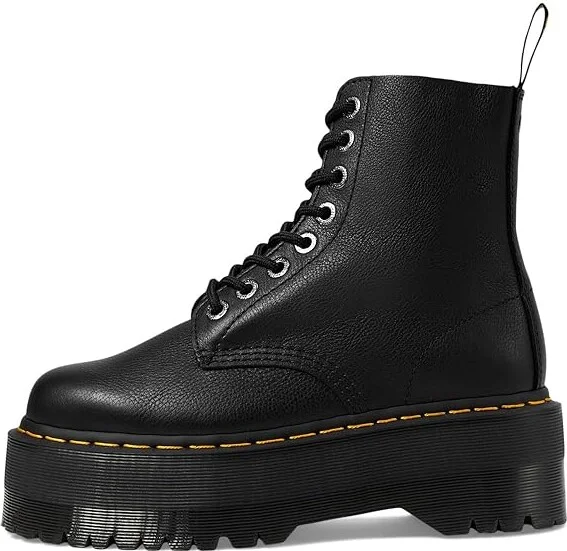 Dr. Martens 1460 Pascal Max Women's Boots Black Pisa : UK 3 (US Women's 5) M, Synthetic - Image 6