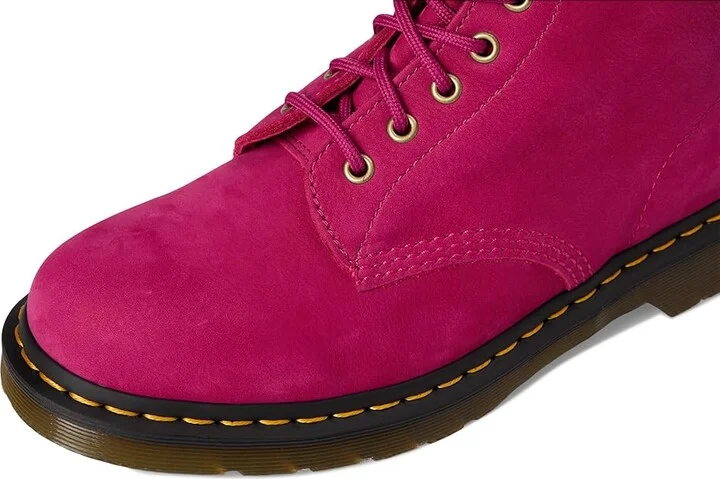 Dr. Martens 1460 Pascal Shoes Fuchsia Pink : UK 8 (US Men's 9 - US Women's 10) Medium, Leather/Suede - Image 2
