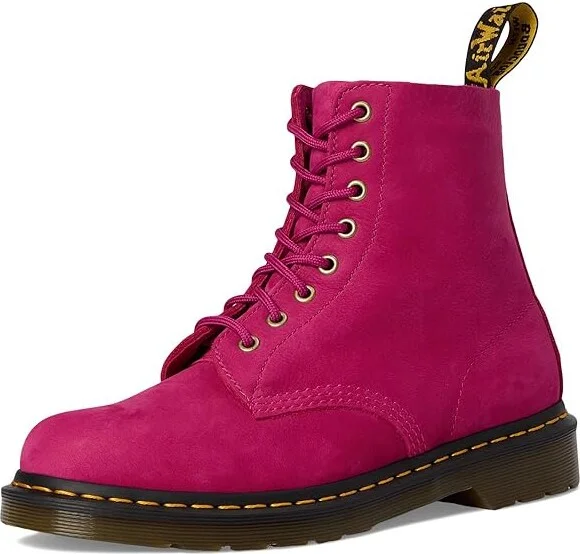 Dr. Martens 1460 Pascal Shoes Fuchsia Pink : UK 8 (US Men's 9 - US Women's 10) Medium, Leather/Suede - Image 5