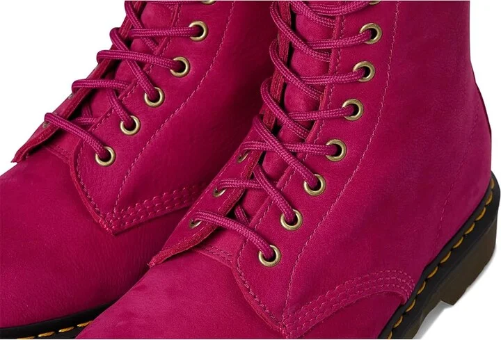 Dr. Martens 1460 Pascal Shoes Fuchsia Pink : UK 8 (US Men's 9 - US Women's 10) Medium, Leather/Suede - Image 7