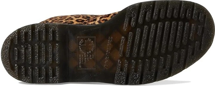 Dr. Martens 1460 Pascal Shoes Light Tan Mini Leopard Spot : UK 11 (US Men's 12) Medium, Leather/Suede - Image 3