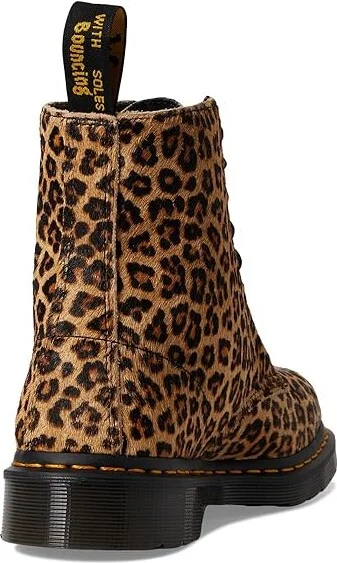 Dr. Martens 1460 Pascal Shoes Light Tan Mini Leopard Spot : UK 11 (US Men's 12) Medium, Leather/Suede - Image 4