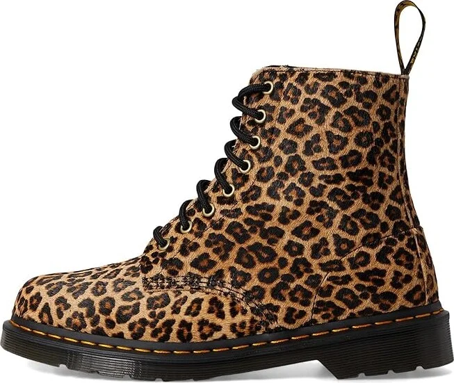 Dr. Martens 1460 Pascal Shoes Light Tan Mini Leopard Spot : UK 11 (US Men's 12) Medium, Leather/Suede - Image 6