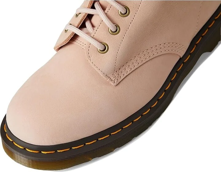 Dr. Martens 1460 Pascal Shoes Powder Pink : UK 7 (US Men's 8 - US Women's 9) Medium, Leather/Suede - Image 2