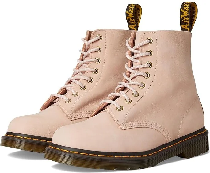 Dr. Martens 1460 Pascal Shoes Powder Pink : UK 7 (US Men's 8 - US Women's 9) Medium, Leather/Suede