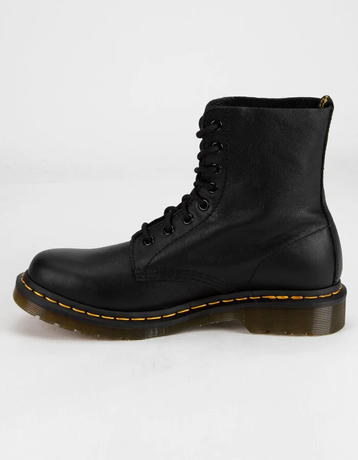 DR. MARTENS 1460 Pascal Virginia Leather Womens Boots - Image 3