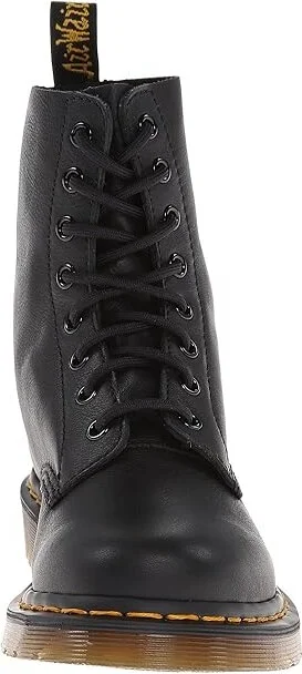 Dr. Martens 1460 Pascal Virginia Women's Boots Black Virginia : UK 3 (US Women's 5) M, Leather - Image 6