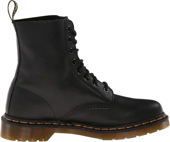 Dr. Martens 1460 Pascal Virginia Women's Boots Black Virginia : UK 3 (US Women's 5) M, Leather - Image 8