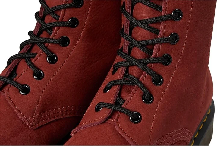 Dr. Martens 1460 Pascal Women's Boots Russet Red : UK 7 (US Women's 9) M, Textile/Synthetic - Image 7