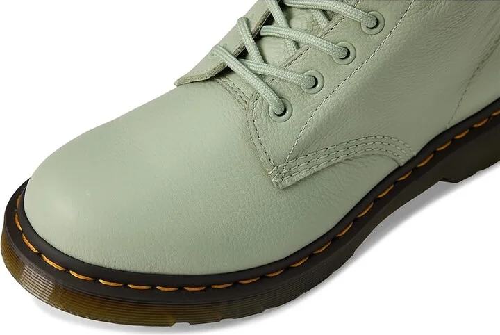 Dr. Martens 1460 Pascal Women's Boots Sage Green : UK 5 (US Women's 7) M, Textile/Synthetic - Image 2