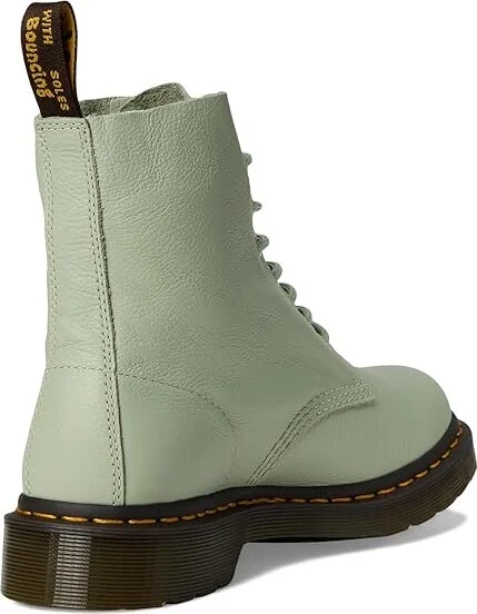 Dr. Martens 1460 Pascal Women's Boots Sage Green : UK 5 (US Women's 7) M, Textile/Synthetic - Image 4