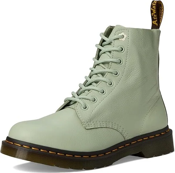 Dr. Martens 1460 Pascal Women's Boots Sage Green : UK 5 (US Women's 7) M, Textile/Synthetic - Image 5