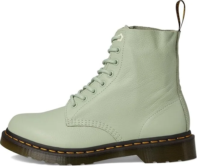 Dr. Martens 1460 Pascal Women's Boots Sage Green : UK 5 (US Women's 7) M, Textile/Synthetic - Image 6