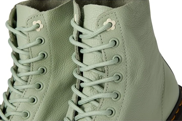 Dr. Martens 1460 Pascal Women's Boots Sage Green : UK 5 (US Women's 7) M, Textile/Synthetic - Image 7