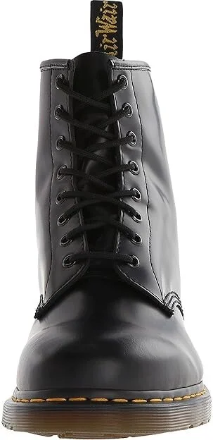 Dr. Martens 1460 Smooth Leather Lace Up Boots Lace-up Boots Black Smooth : UK 6 (US Men's 7 - US Women's 8) Medium - Image 5