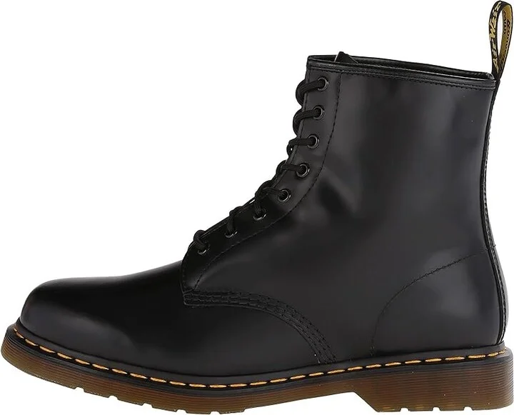 Dr. Martens 1460 Smooth Leather Lace Up Boots Lace-up Boots Black Smooth : UK 6 (US Men's 7 - US Women's 8) Medium - Image 6