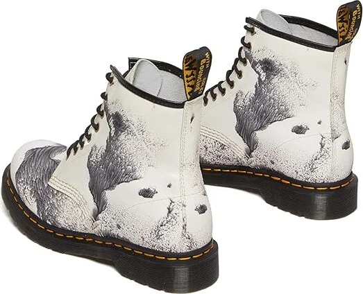 Dr. Martens 1460 Tate Decal Shoes : UK 7 (US Men's 8 - US Women's 9) Medium, Canvas/Leather - Image 3