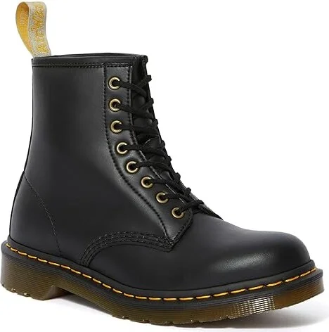 Dr. Martens 1460 Vegan 8-Eye Boot Lace-up Boots Black : UK 3 (US Men's 4 - Women's 5) Medium, Synthetic - Image 6