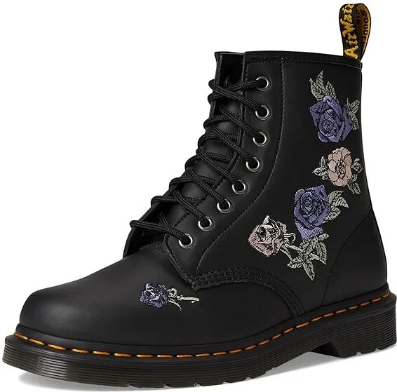 Dr. Martens 1460 Vonda Women's Boots Black : UK 3 (US Women's 5) M, Leather - Image 5