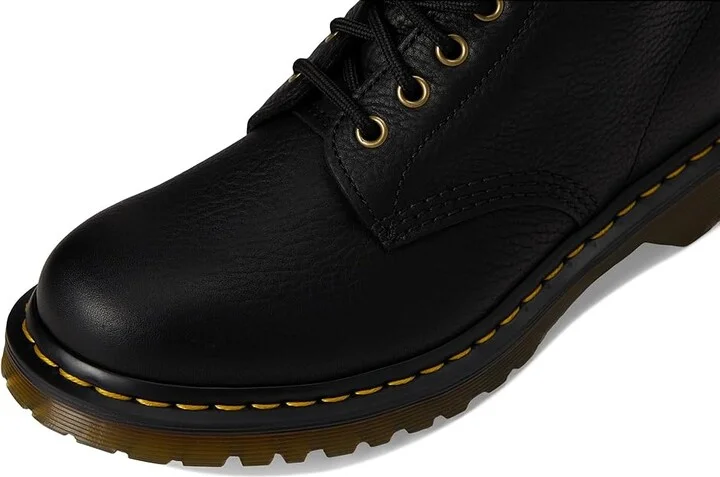 Dr. Martens 1460 WarmWair Grizzly Leather Boots Boots Black : UK 12 (US Men's 13) Medium - Image 2