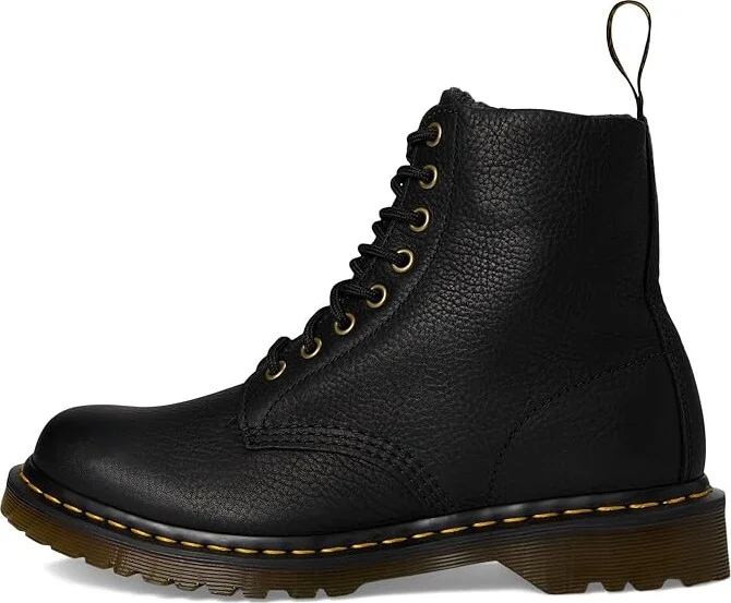 Dr. Martens 1460 WarmWair Grizzly Leather Boots Boots Black : UK 12 (US Men's 13) Medium - Image 6