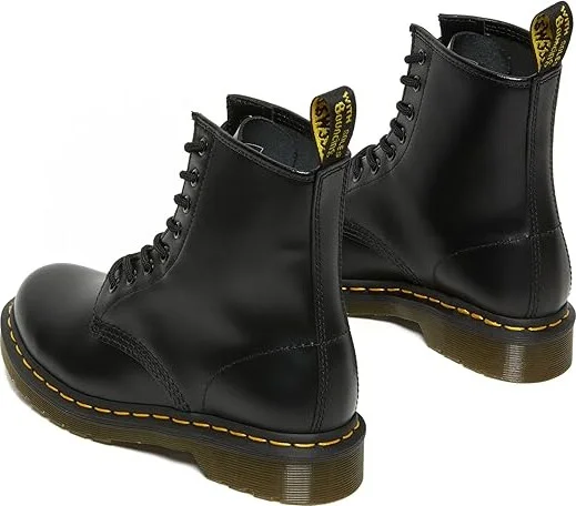 Dr. Martens 1460 Women's Smooth Leather Lace Up Boots Women's Lace-up Boots Black Smooth : UK 3 (US Women's 5) M - Image 5