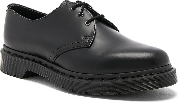 Dr. Martens 1461 3 Eye Gibson in Black - Image 2