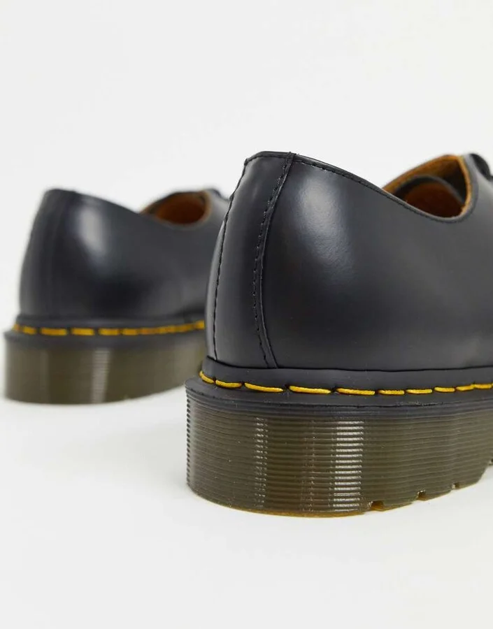 Dr Martens 1461 3-Eye smooth leather oxford shoes - Image 4