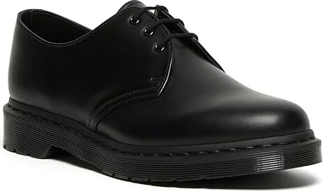 Dr. Martens 1461 3-Tie Shoe Lace up casual Shoes Black Smooth : UK 3 (US Men's 4 - Women's 5) Medium, Full Grain leather/Leather - Image 6