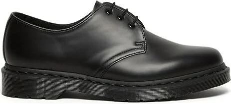 Dr. Martens 1461 3-Tie Shoe Lace up casual Shoes Black Smooth : UK 3 (US Men's 4 - Women's 5) Medium, Full Grain leather/Leather - Image 7