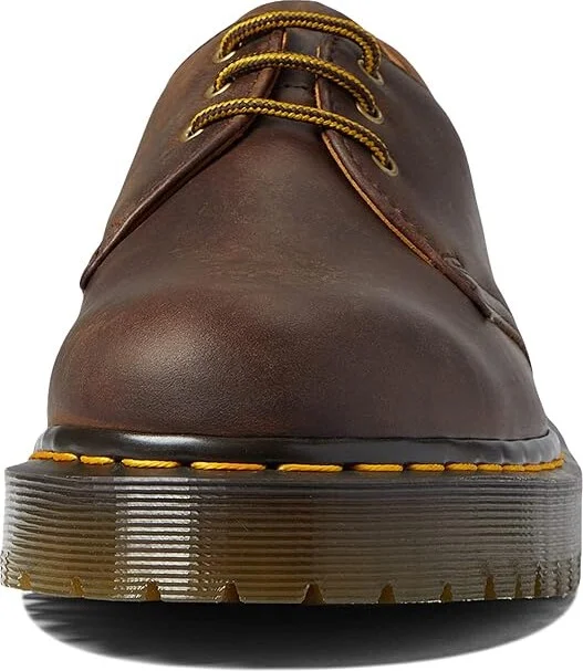 Dr. Martens 1461 Bex Shoes Dark Brown Crazy Horse : UK 3 (US Men's 4 - Women's 5) Medium, Leather - Image 5