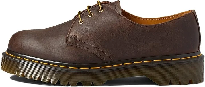 Dr. Martens 1461 Bex Shoes Dark Brown Crazy Horse : UK 3 (US Men's 4 - Women's 5) Medium, Leather - Image 6