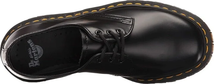 Dr. Martens 1461 Bex Smooth Leather Oxford Shoes Black Smooth : UK 3 (US Men's 4 - Women's 5) Medium - Image 3