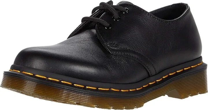 Dr. Martens 1461 Core Women's Shoes Black Virginia : UK 3 (US Women's 5) M, Leather - Image 2